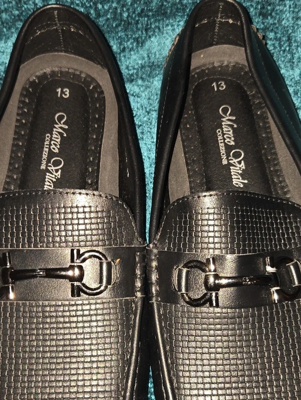 Marco Vitale Black Slip-On Loafers